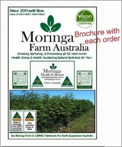 AUSTRALIAN Moringa DRIED LEAVES 60G -As Tea or for Blending - Made To Order