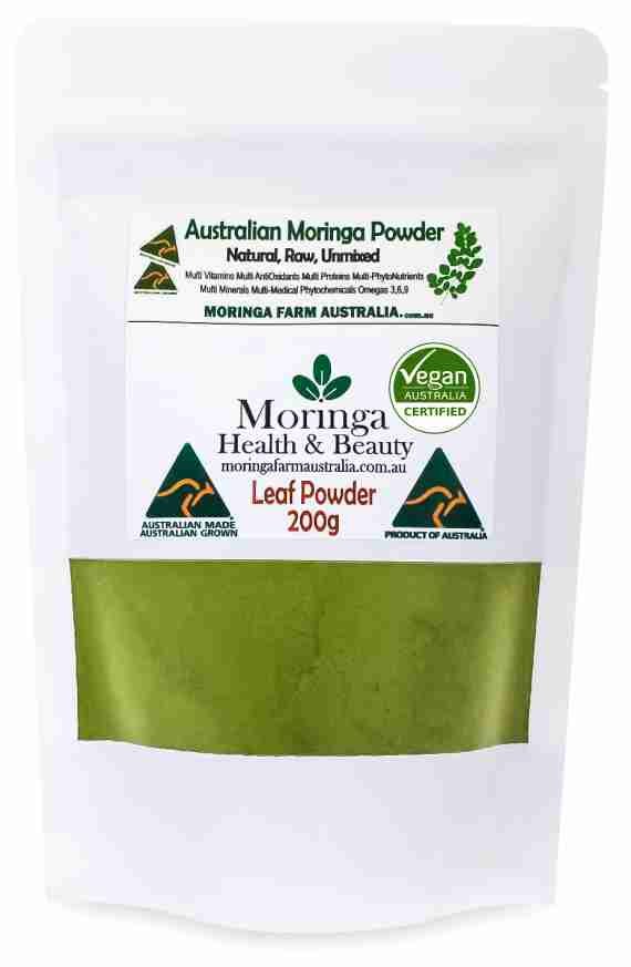 AUSTRALIAN Moringa POWDER 200G - Made To Order