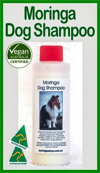 AUSTRALIAN Moringa DOG (Pet) CONCENTRATED SHAMPOO 230ml